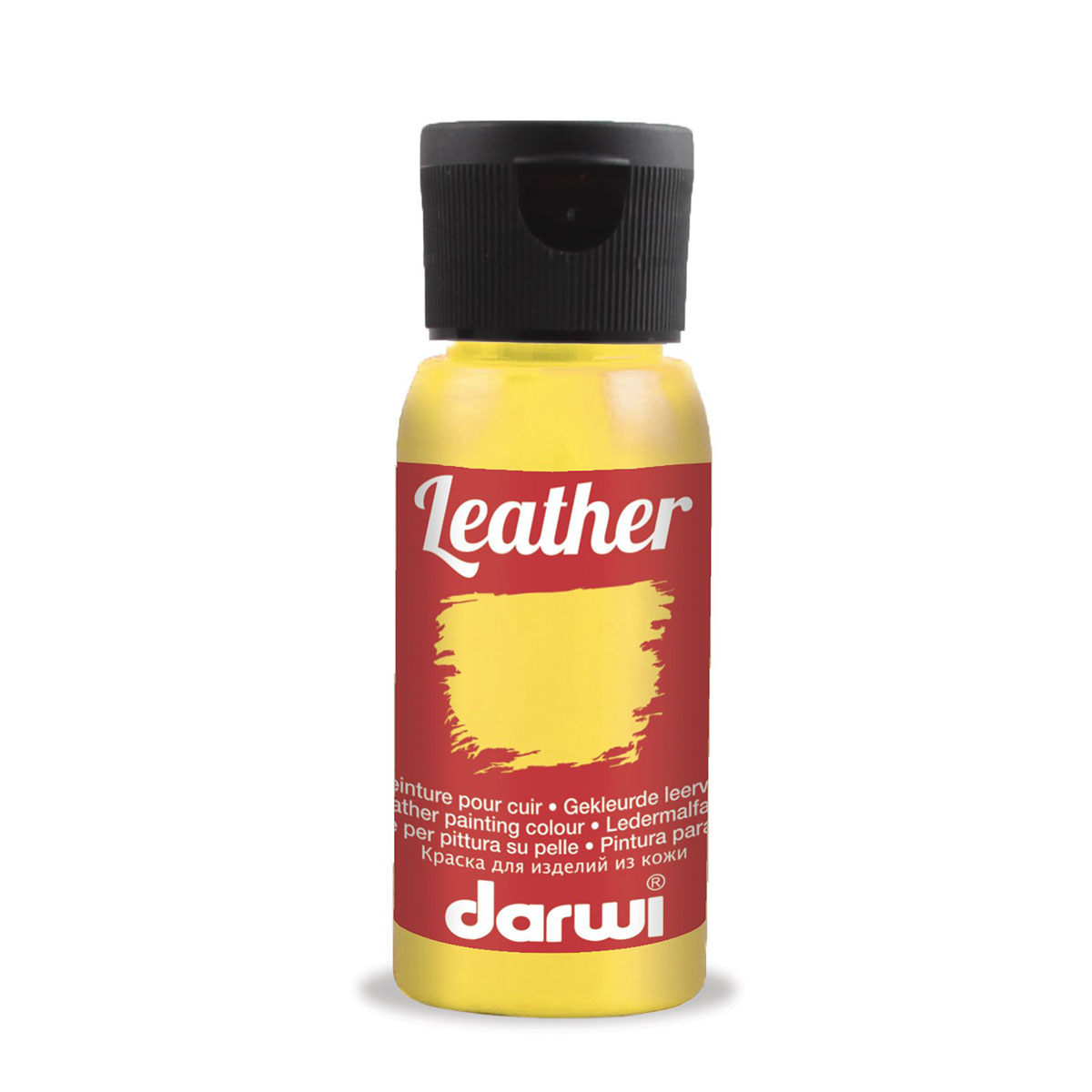 

Краска для кожи Darwi LEATHER DA0420050 , 50мл (720 темно-желтый), 7732932