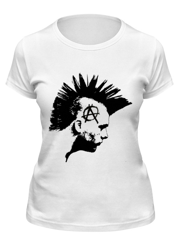 

Футболка женская Printio Punks not dead белая 2XL, Белый, Punks not dead
