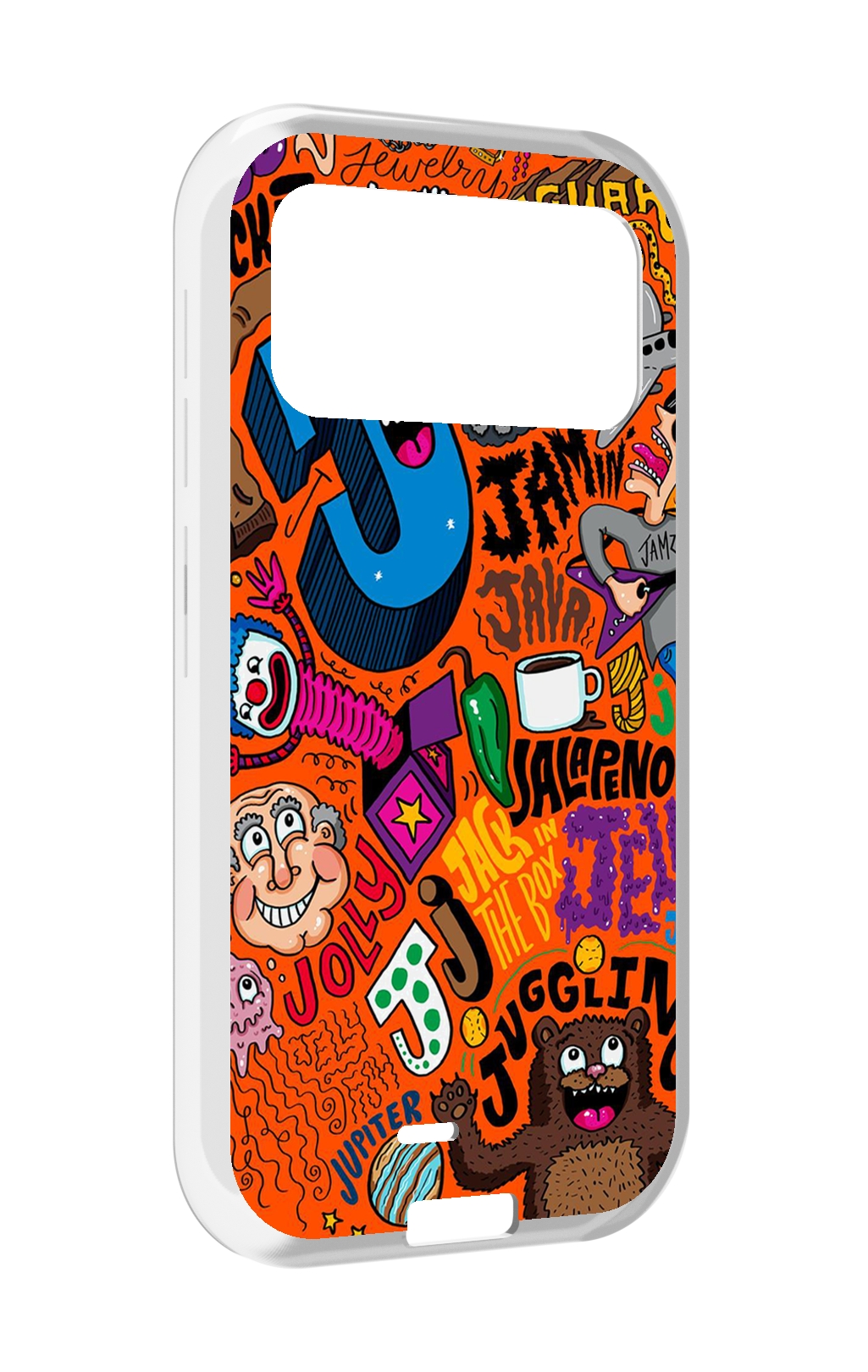 

Чехол MyPads funky-decor для Oukitel F150 H2022, Прозрачный, Tocco