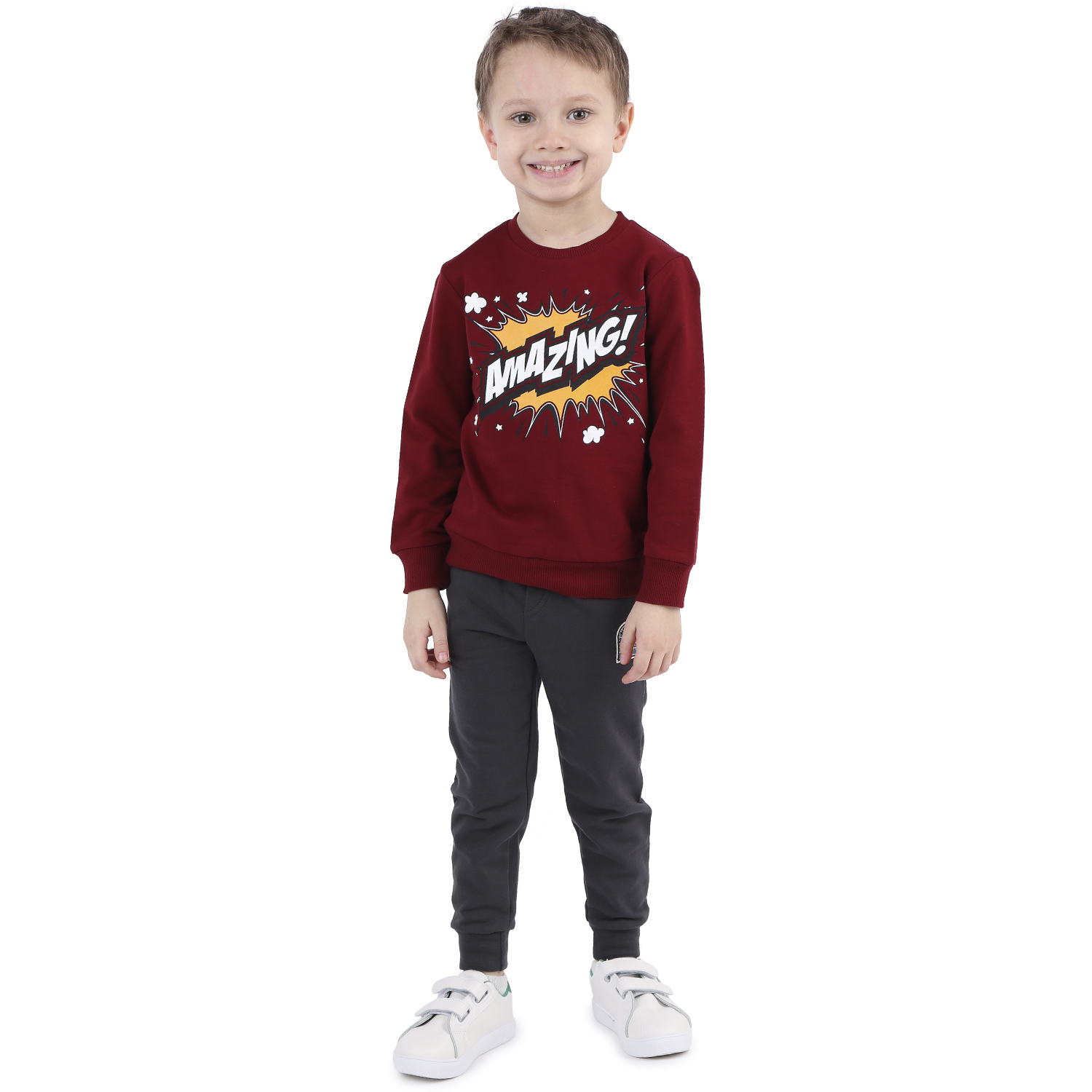 

Джемпер детский Leader Kids ЛКЗ21233493122фу07У бордовый р.122, ЛКЗ21233493-ФУ07У