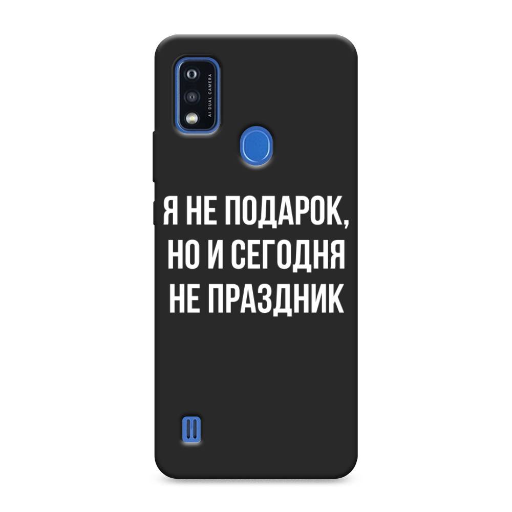 

Чехол Awog на ZTE Blade A51 / ЗТЕ Блэйд A51 "Я не подарок", Разноцветный, 134552-1
