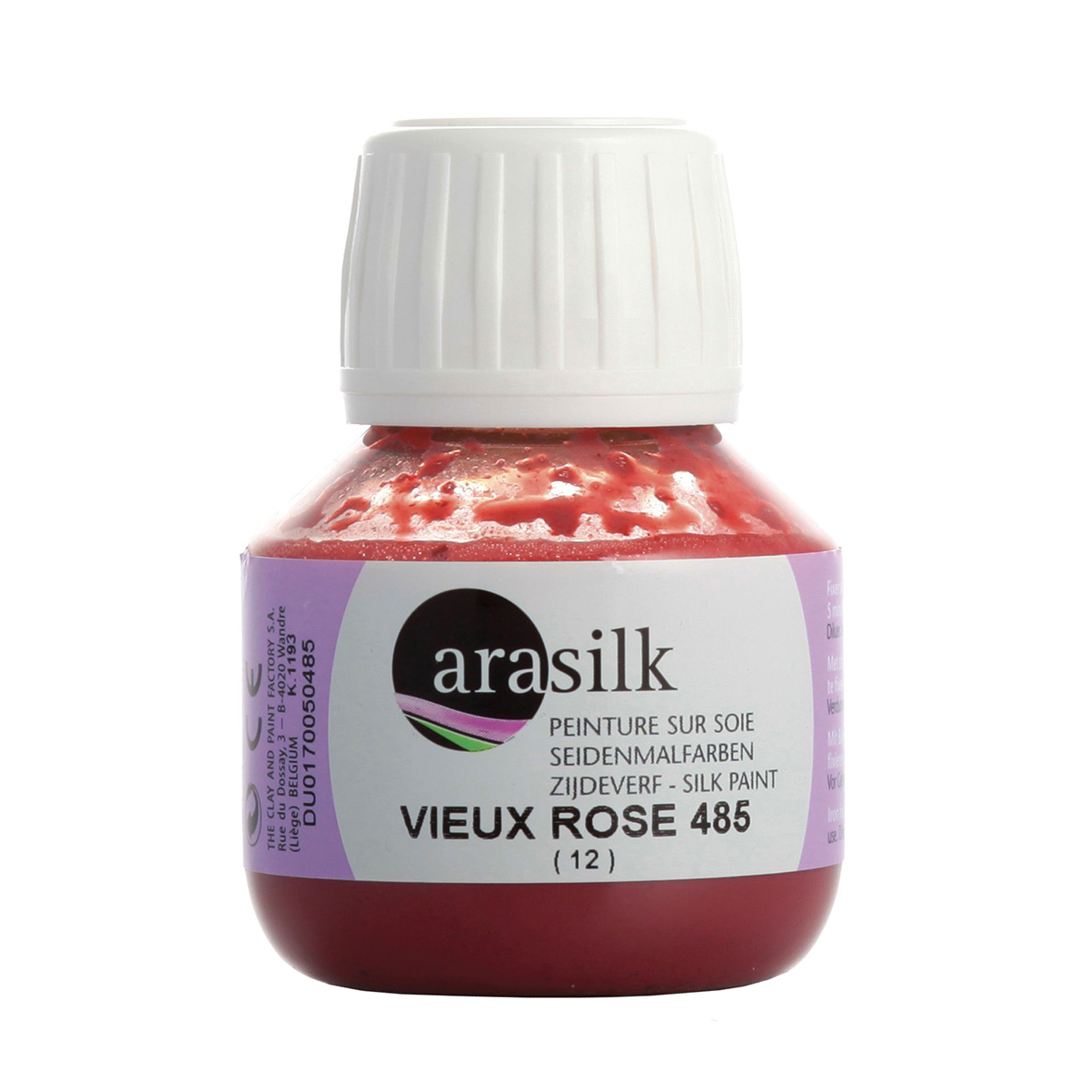 Краска для шелка H Dupont Arasilk, DU0170050, 50 мл (485 пыльная роза)