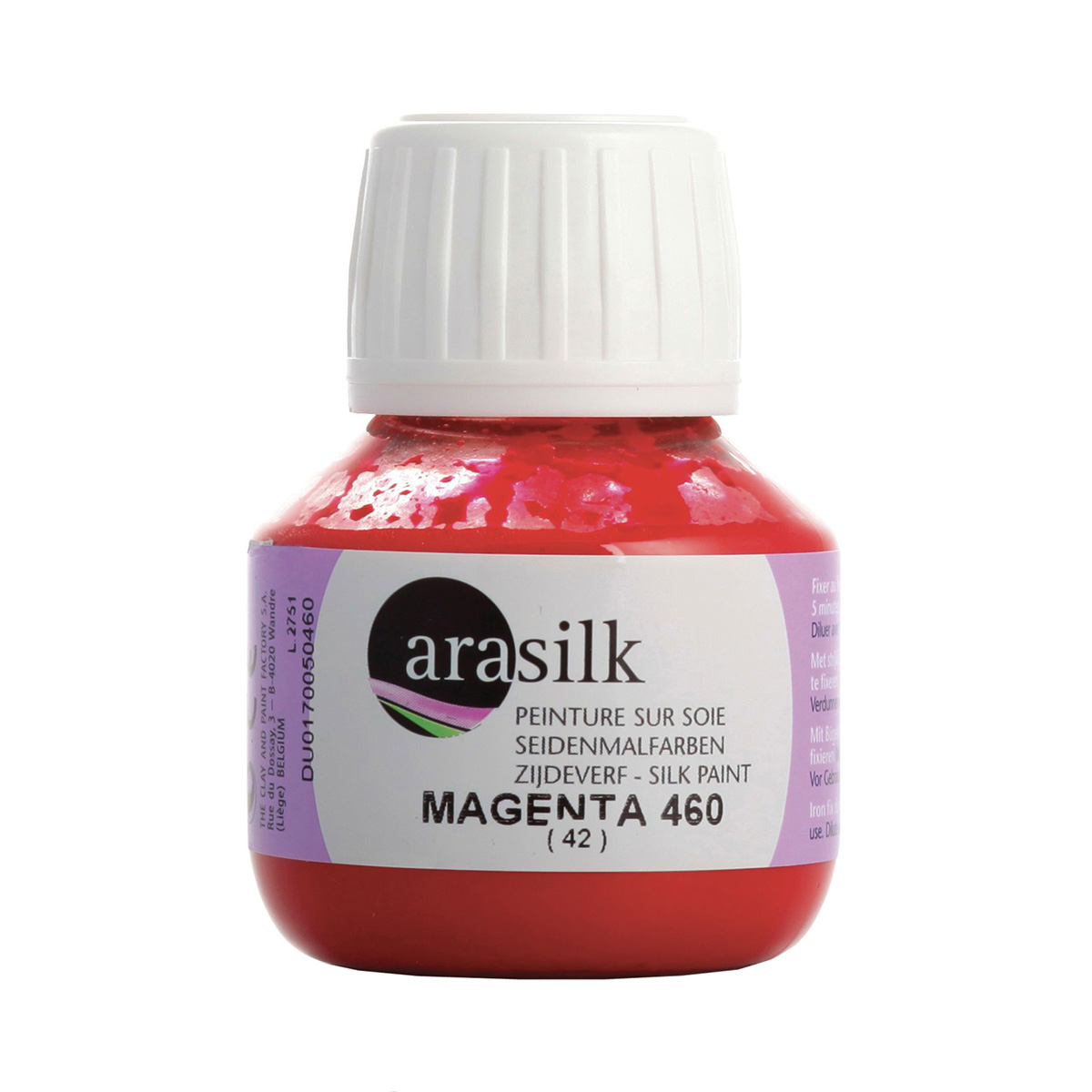 Краска для шелка H Dupont Arasilk, DU0170050, 50 мл (460 маджента)