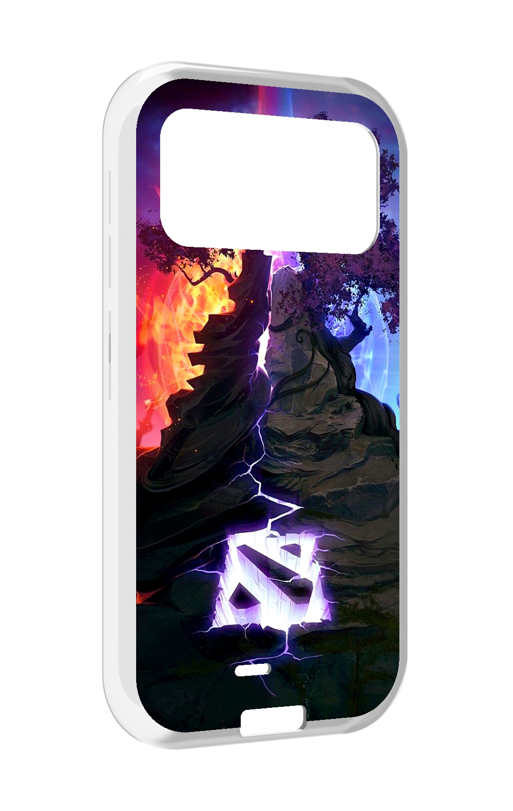 

Чехол MyPads dota 2 логотип для Oukitel F150 H2022, Прозрачный, Tocco