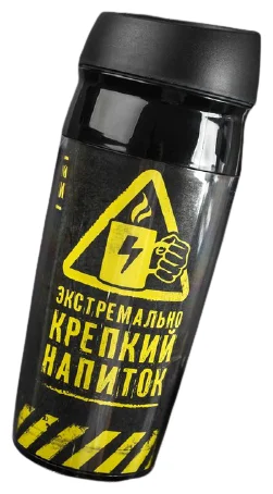 

Термокружка Командор Крепкий напиток 450ml 4640430