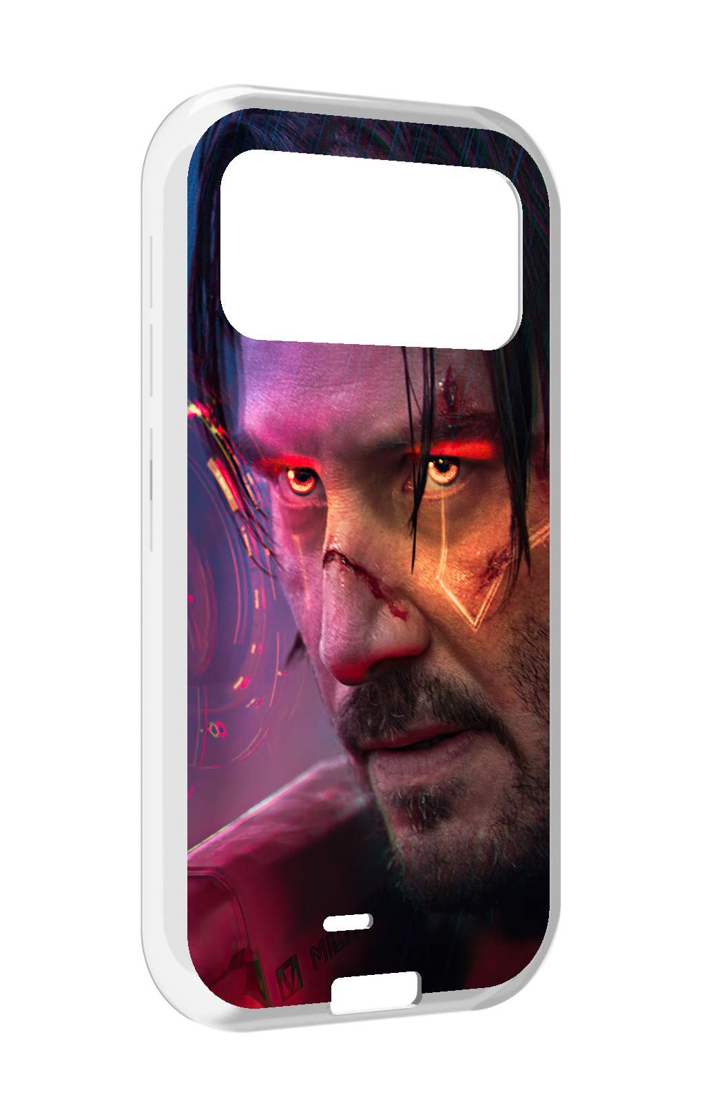 

Чехол MyPads cyberpunk 2077 Джонни Сильверхенд для Oukitel F150 H2022, Прозрачный, Tocco