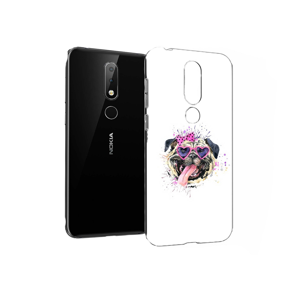

Чехол MyPads Tocco для Nokia X6 Веселая собака (PT115295.99.43), Прозрачный, Tocco