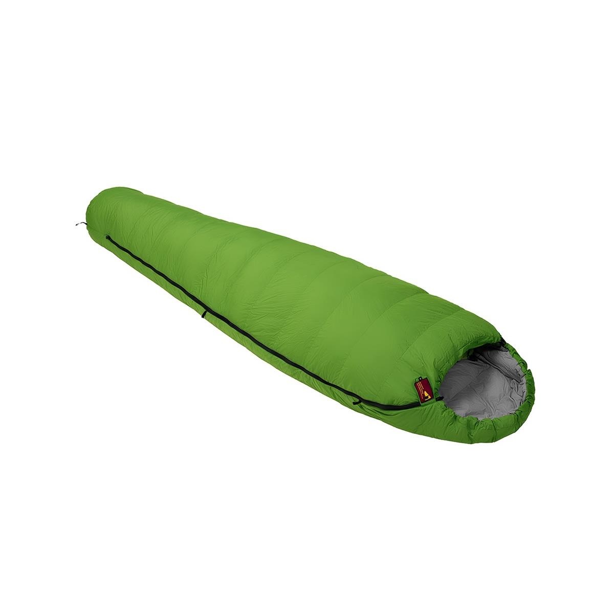 Спальный мешок Bask Trekking V2 XL зеленый/темно-серый, левый
