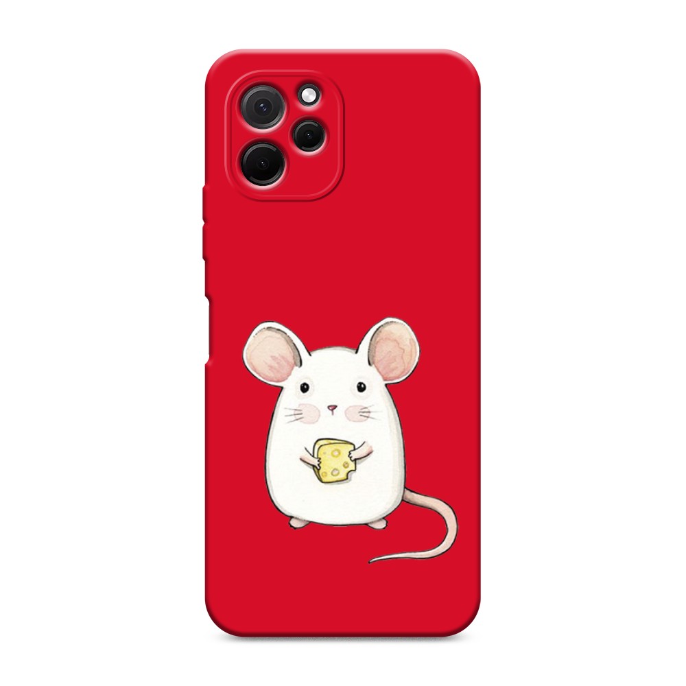 

Чехол Awog на HuaweI Nova Y61 "Мышка", Белый, 6120053-1