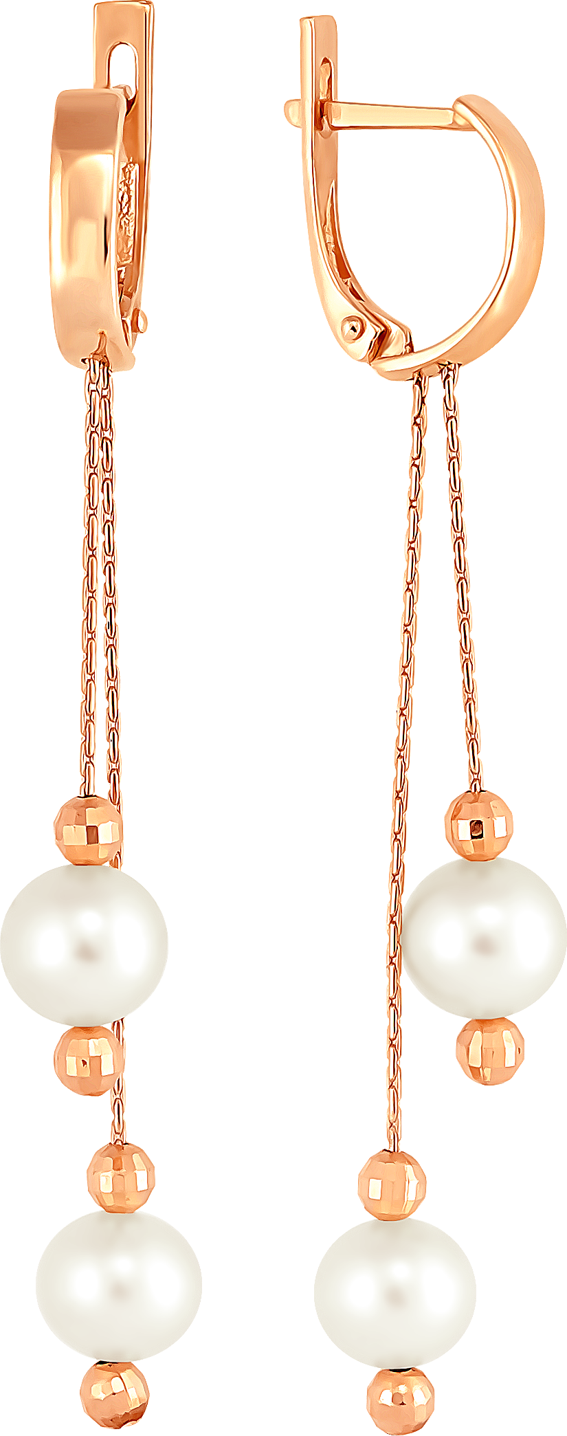 

Серьги женские из золота Примаэксклюзив ПР602, жемчуг, ПР602