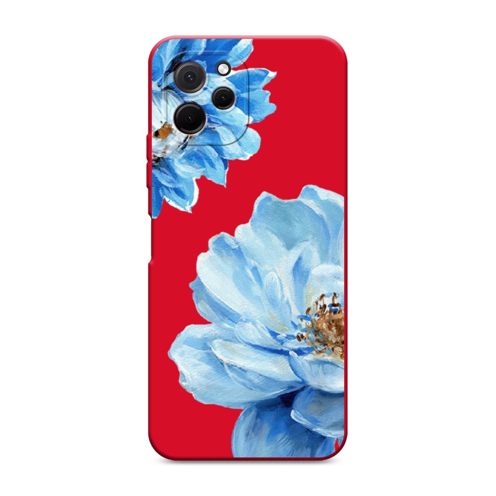 

Чехол Awog на HuaweI Nova Y61 "Голубые клематисы", Голубой, 6120053-1