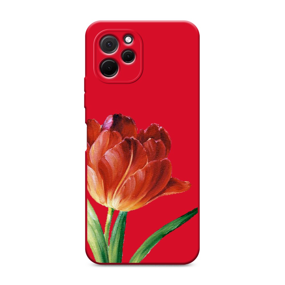 

Чехол Awog на HuaweI Nova Y61 "Красный тюльпан", Оранжевый;зеленый, 6120053-1