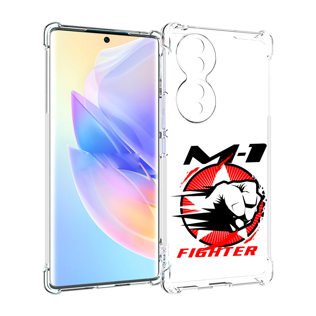 

Чехол MyPads единоборства М-1 для Honor 70, Прозрачный, Tocco