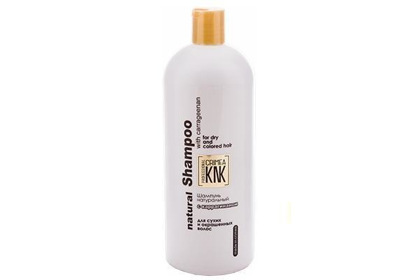 Шампунь натуральный с каррагинаном Для сухих и окрашенных волос KNK-Professional, 1000 мл