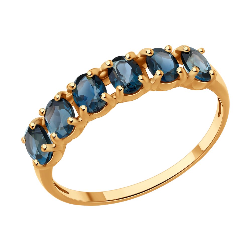

Кольцо из серебра р. 17 Diamant 93-310-02651-1, топаз, 93-310-02651-1