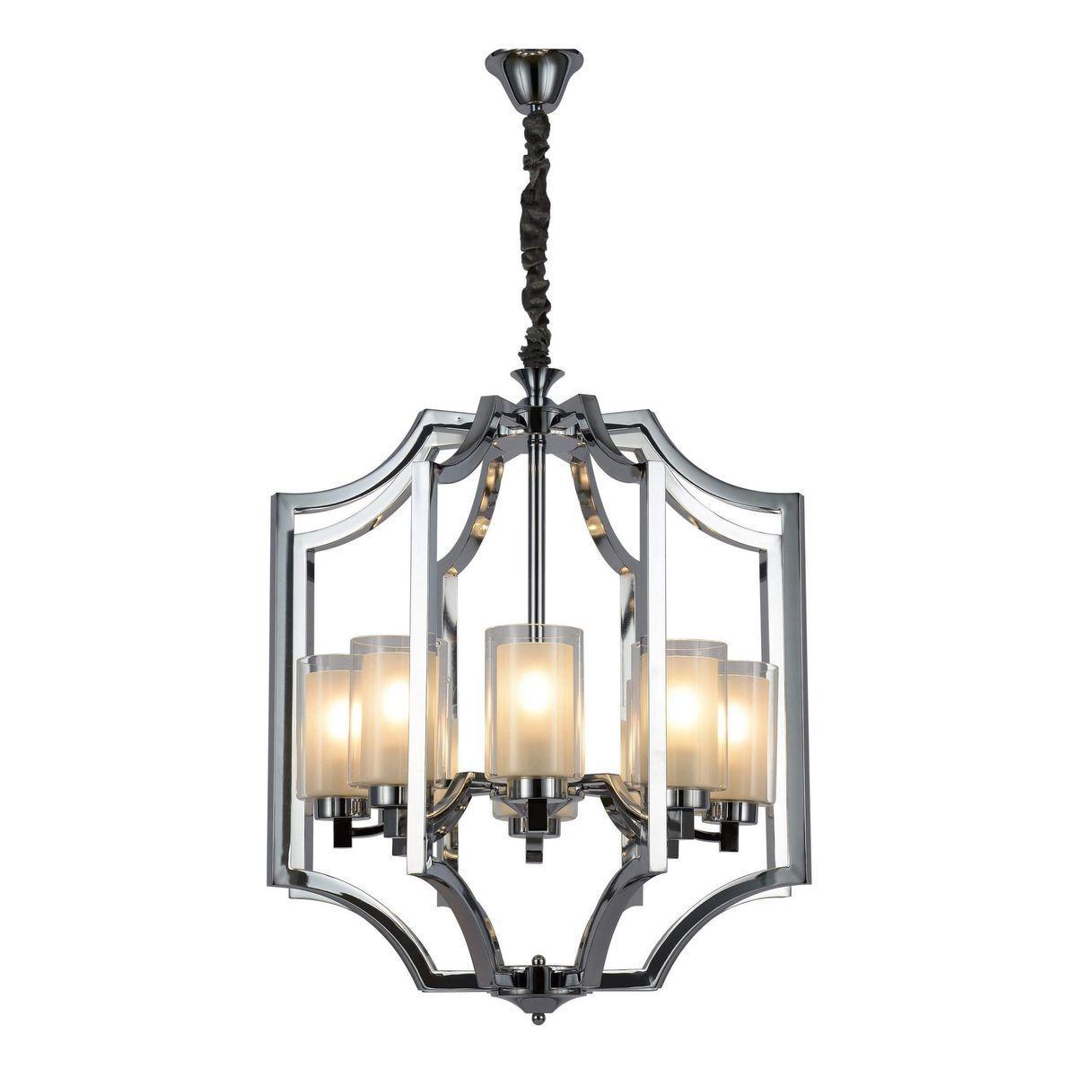 фото Подвесная люстра lumina deco vigatto ldp 1224-8 chr