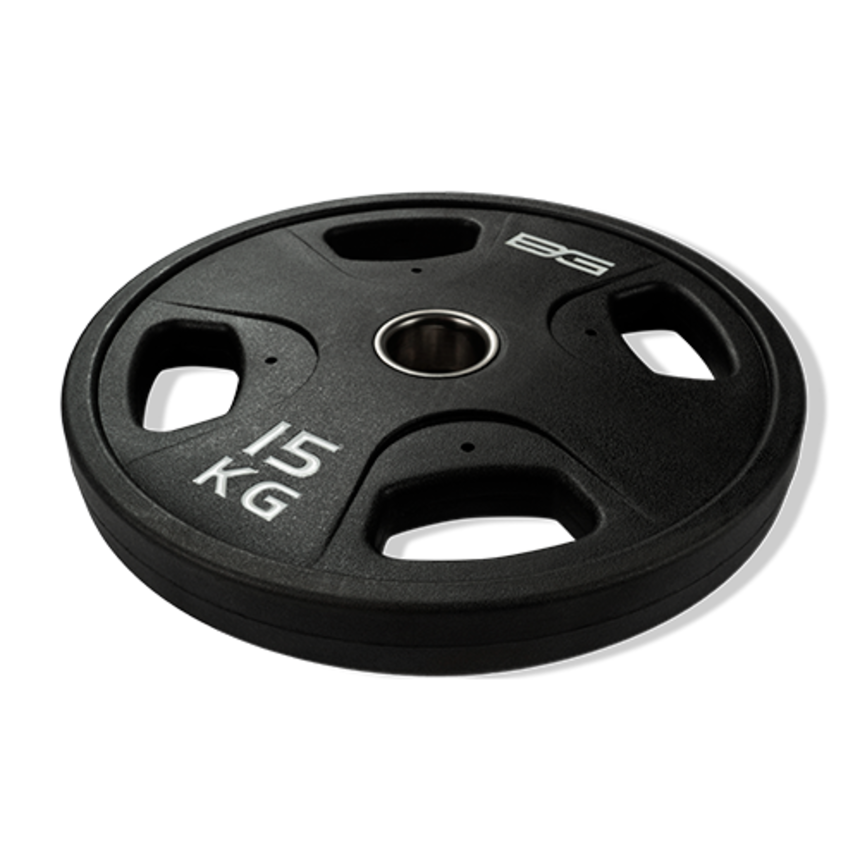 

Диск олимпийский обрезиненный BRONZE GYM BG-PA-PL-P150, 15 кг, черный