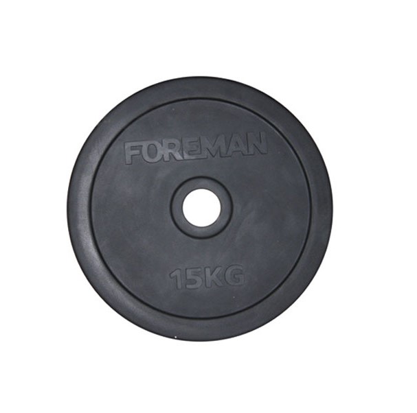 

Диск олимпийский Foreman RUBO-15KG черный