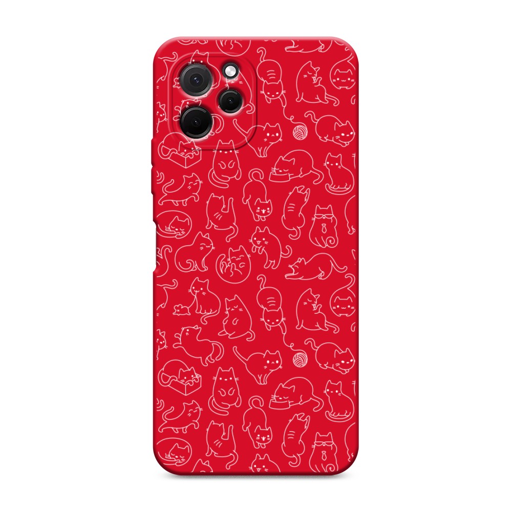 

Чехол Awog на HuaweI Nova Y61 "Шкодливые котики", Прозрачный;бежевый, 6120053-1