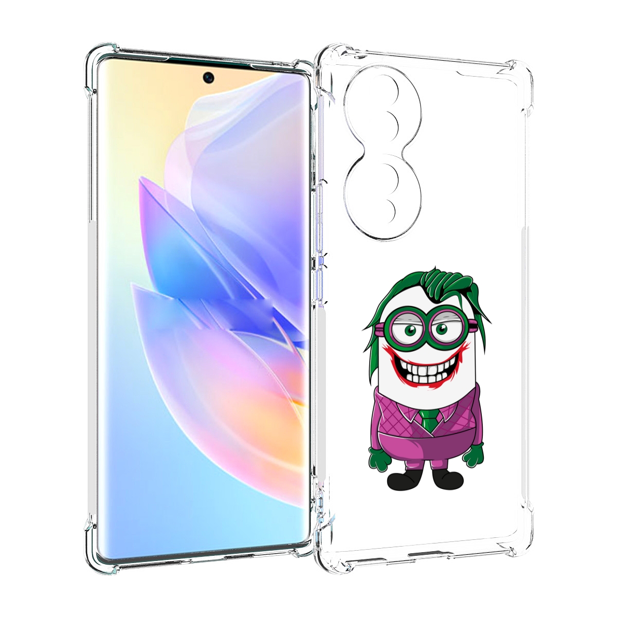 

Чехол MyPads джокер миньон для Honor 70, Прозрачный, Tocco