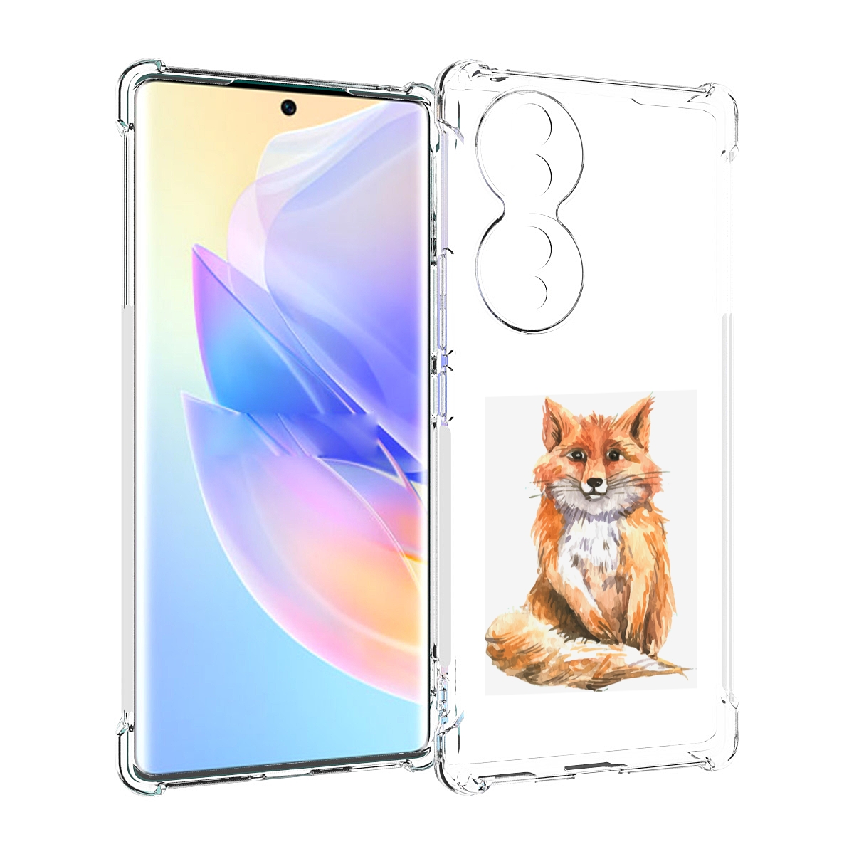 

Чехол MyPads детская лиса для Honor 70, Прозрачный, Tocco
