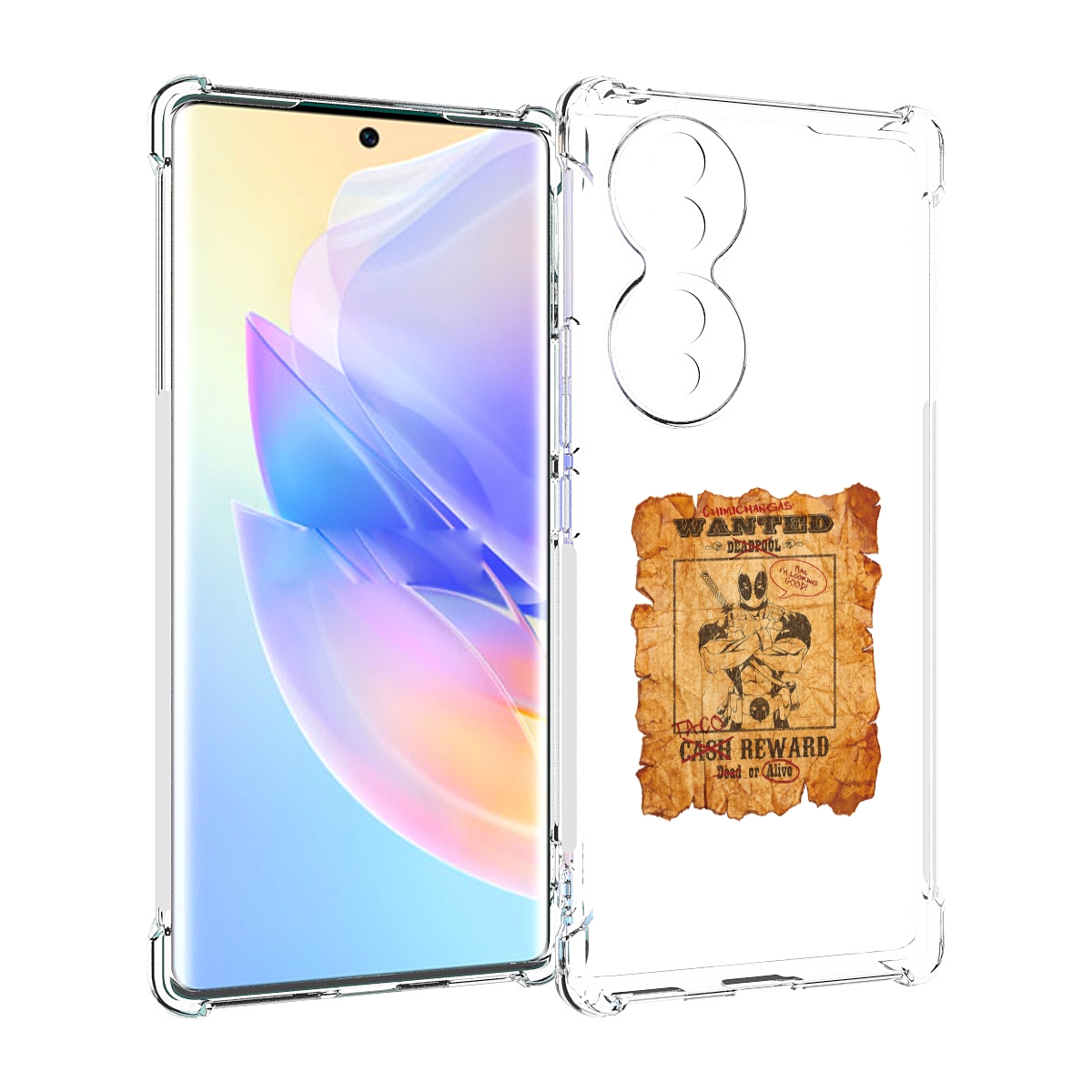 

Чехол MyPads дедпул для Honor 70, Прозрачный, Tocco