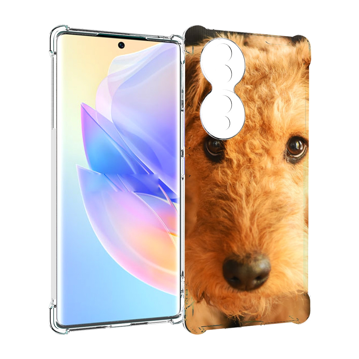 

Чехол MyPads эрдельтерьер для Honor 70, Прозрачный, Tocco