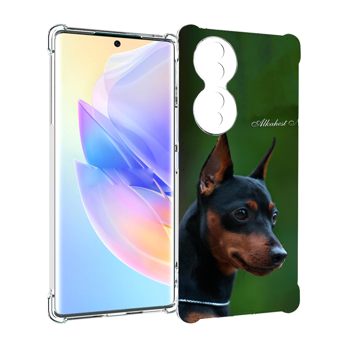 

Чехол MyPads цвергпинчер черпинчер для Honor 70, Прозрачный, Tocco
