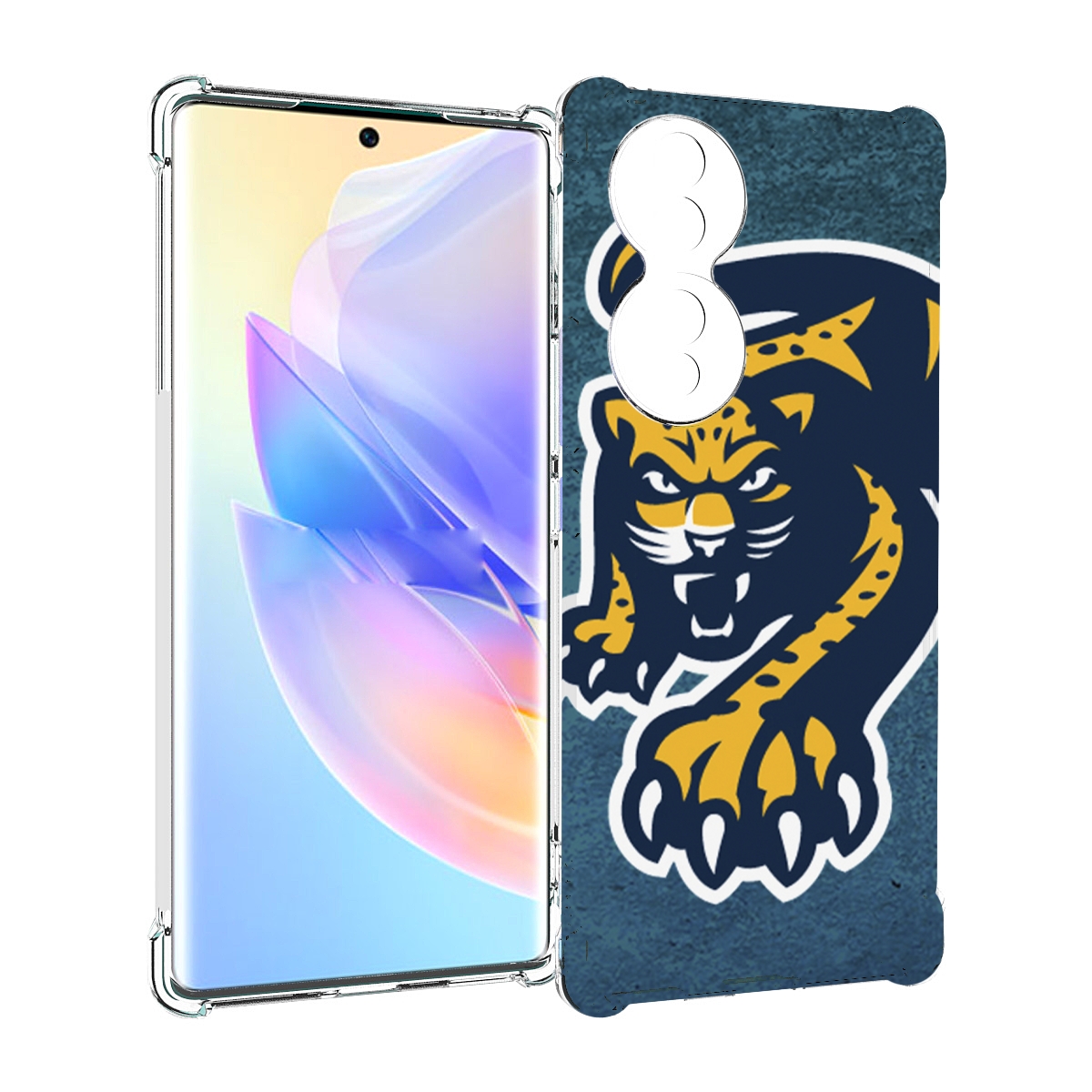 

Чехол MyPads хк сочи хоккеи для Honor 70, Прозрачный, Tocco