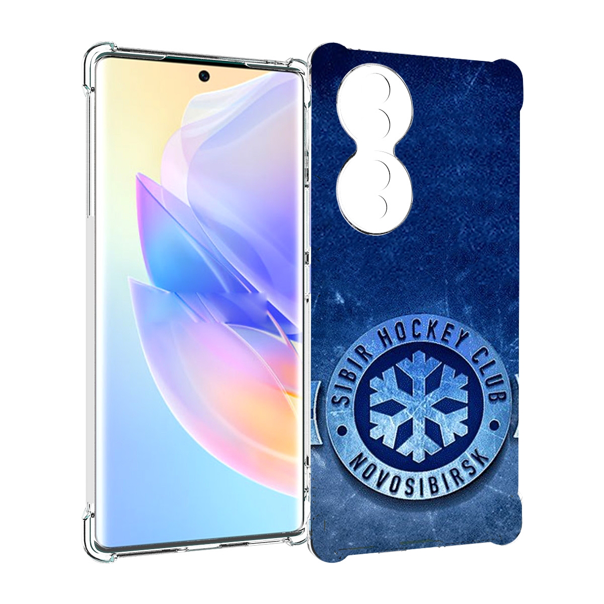 

Чехол MyPads хк сибирь новосибирск мужской для Honor 70, Прозрачный, Tocco