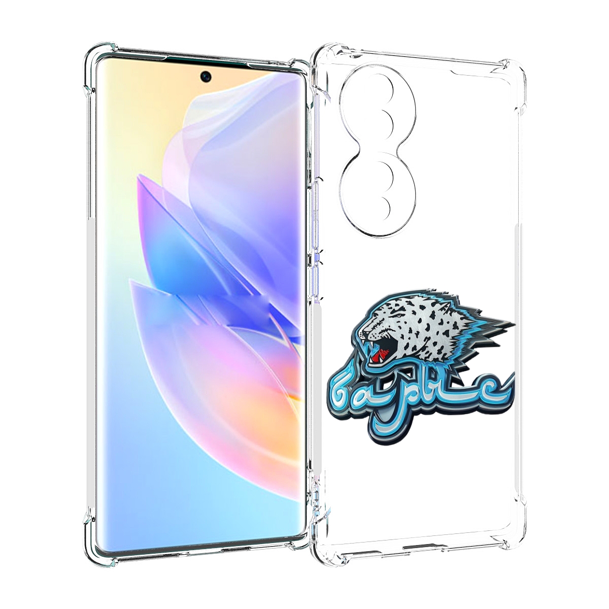 

Чехол MyPads хк барыс нур-султан копия для Honor 70, Прозрачный, Tocco