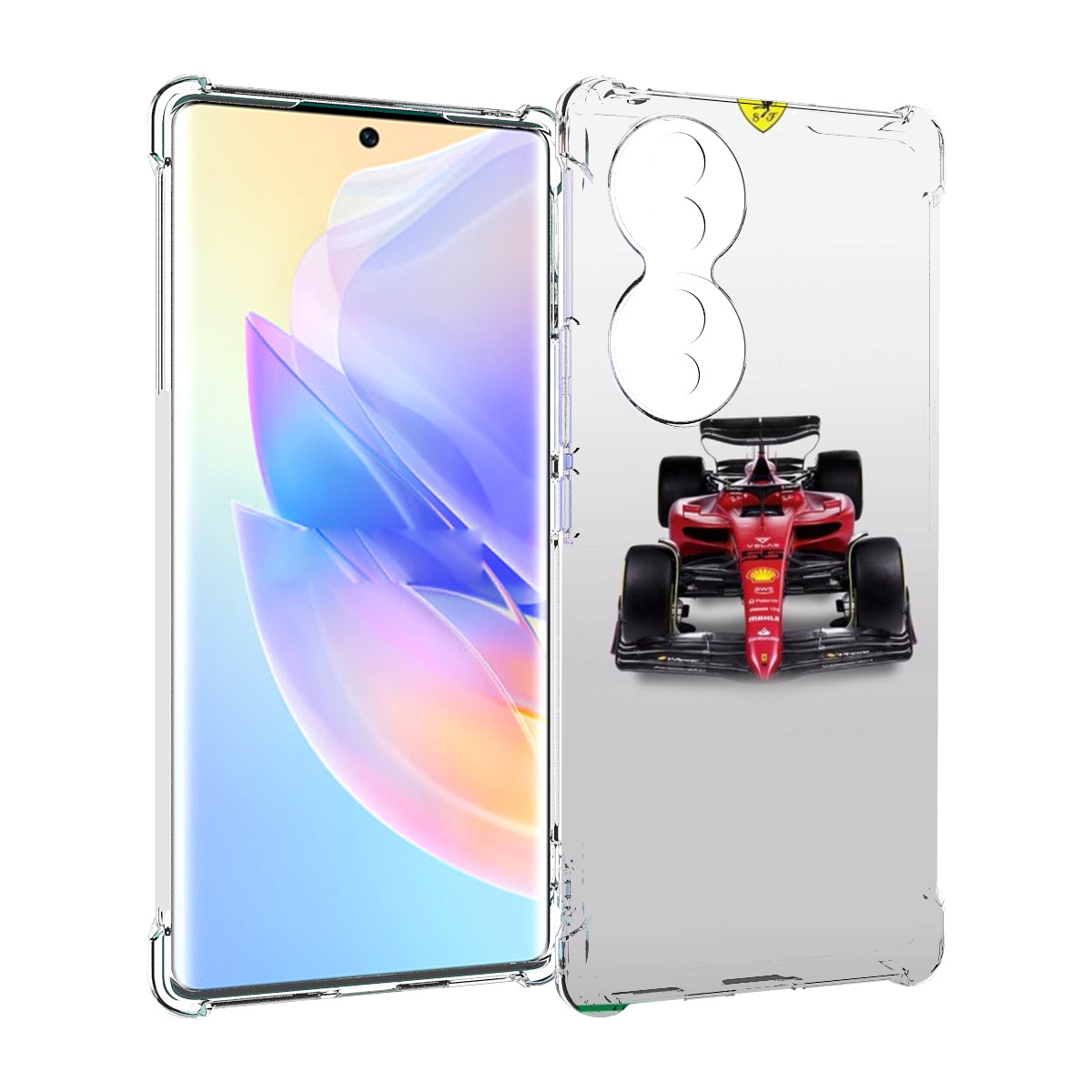 

Чехол MyPads формула 1 феррари для Honor 70, Прозрачный, Tocco