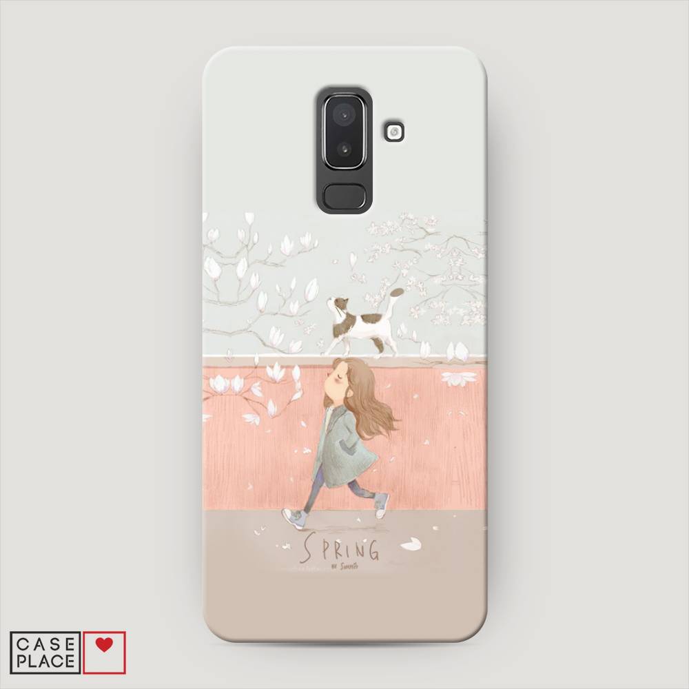 

Чехол Awog "Девочка-весна" для Samsung Galaxy J8
