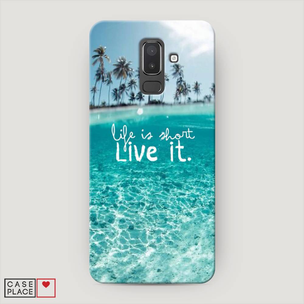 

Чехол Awog "Live it" для Samsung Galaxy J8