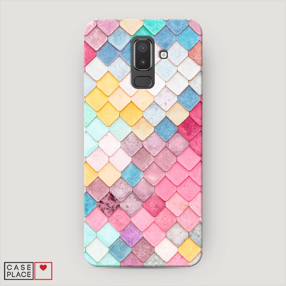 

Чехол Awog "Нежные ромбики" для Samsung Galaxy J8