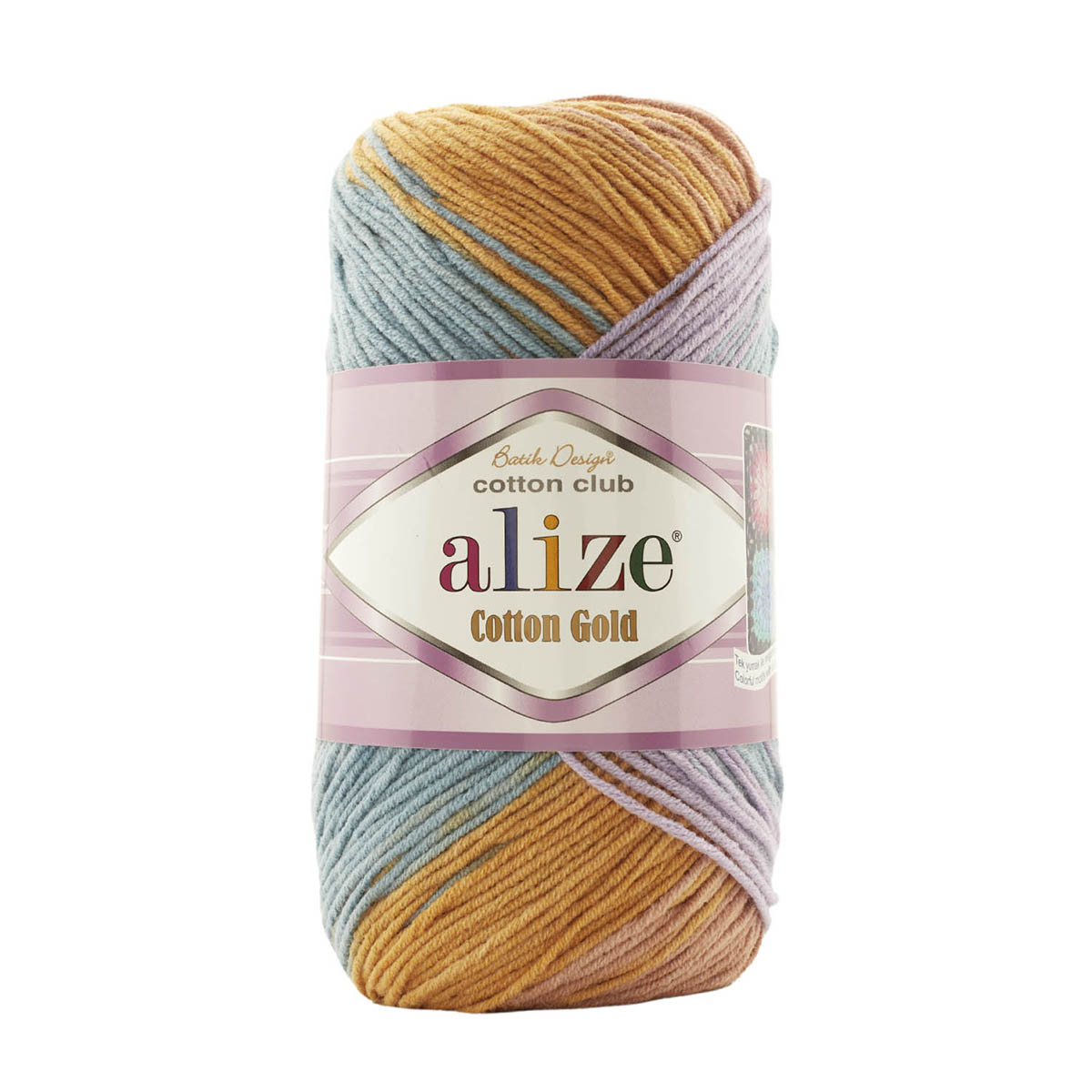 

Пряжа ALIZE COTTON GOLD BATIK 330м (55% Хлопок - 45% Акрил) (7794 секционный)