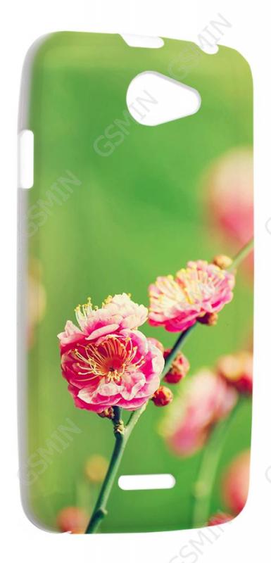 

Чехол NoBrand для HTC Desire 516 Дизайн 72, Белый