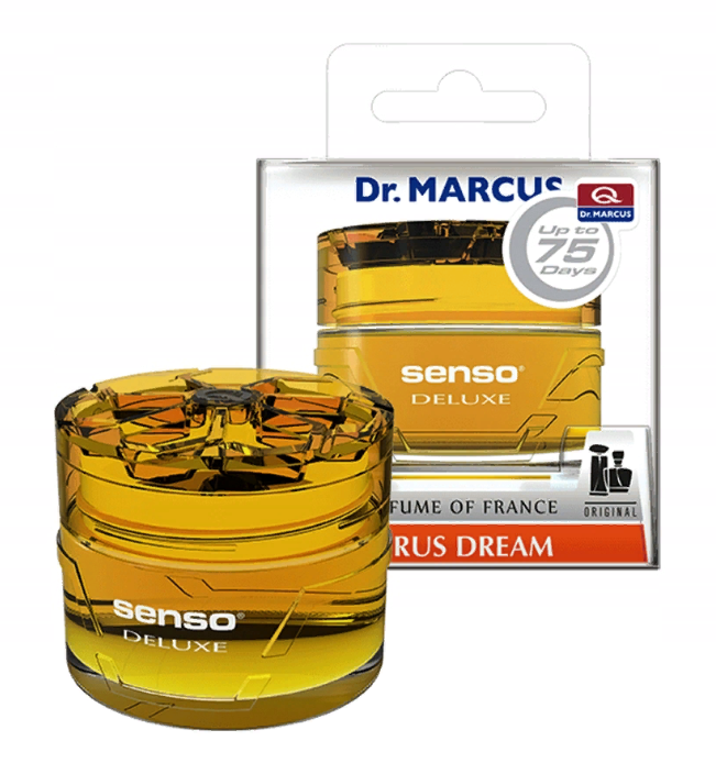 

Ароматизатор Dr Marcus Senso Deluxe Citrus Гелевый Dr. Marcus DM270box, Желтый