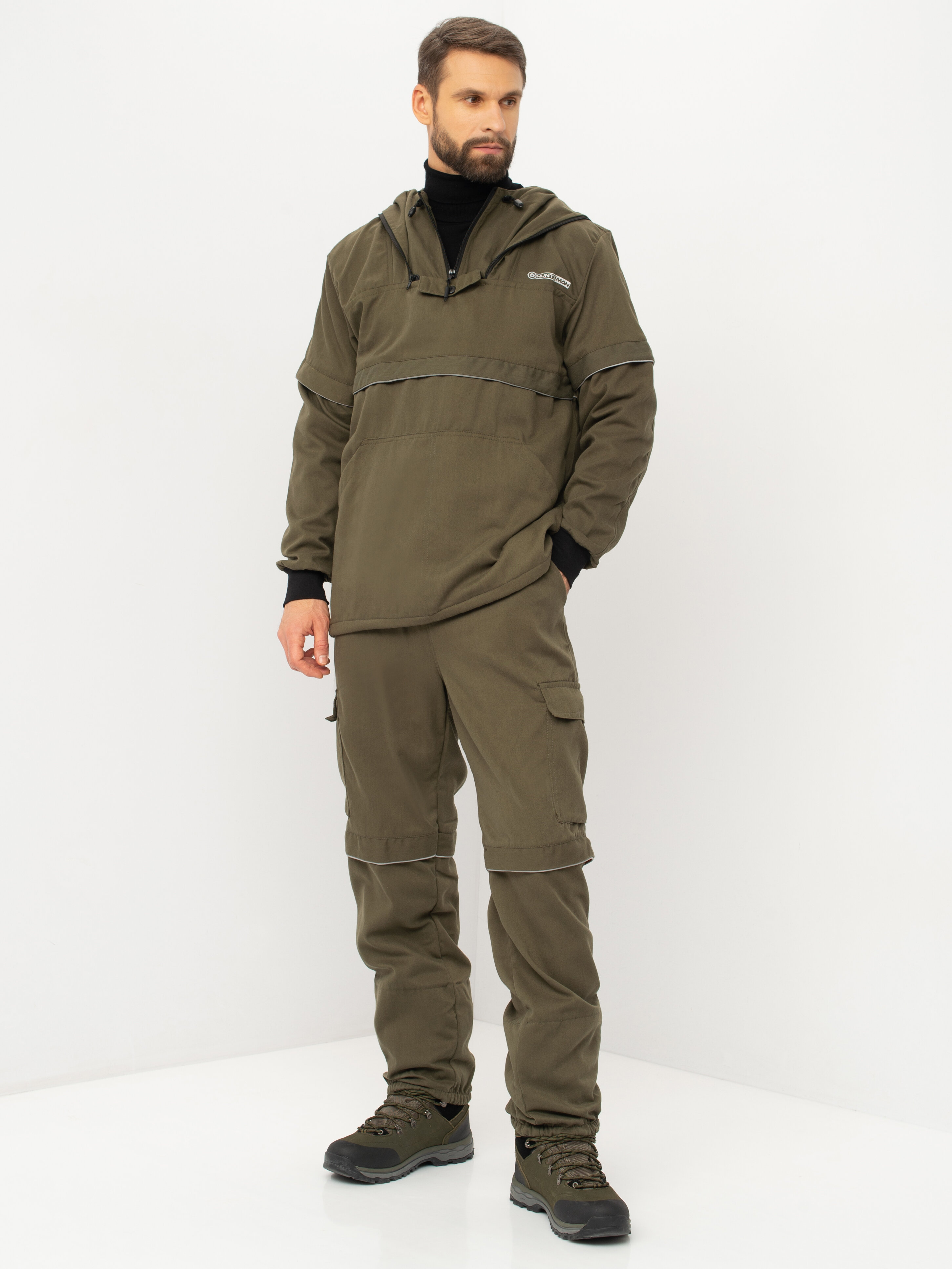 

Костюм летний Huntsman Антигнус-Люкс ткань Твил-Пич цвет Хаки 48-50/170-176, Антигнус-Люкс