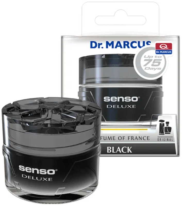 Ароматизатор Dr Marcus Senso Deluxe Black Гелевый Dr. Marcus DM268box