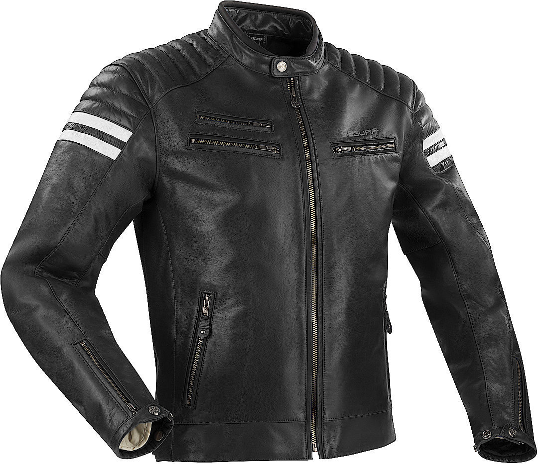 

Куртка кожаная Segura FUNKY Black/White S