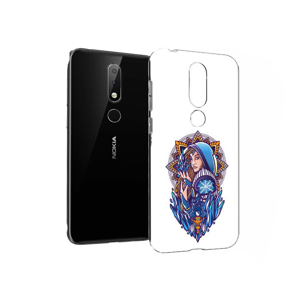 

Чехол MyPads Tocco для Nokia X6 кристал мейден дота 2 (PT115295.99.415), Прозрачный, Tocco