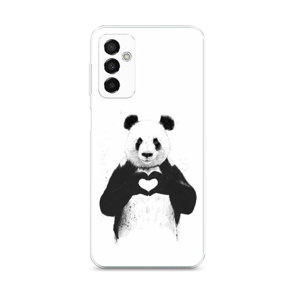 

Чехол Awog на Samsung Galaxy M23 5G / Самсунг M23 5G "Панда love", Разноцветный, 2105550-10