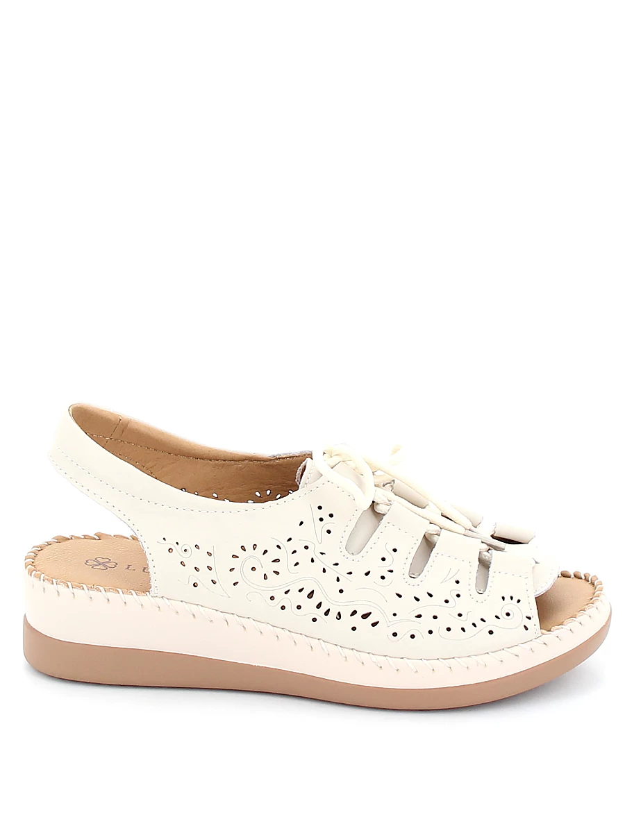 

Сандалии женские Lukme 41-BKY6-58-11 бежевые 36 RU, Бежевый, 41-BKY6-58-11