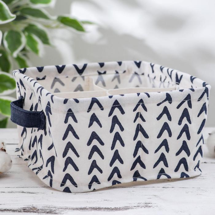 

Доляна с ручками, "Афро", 4 ячейки, 20х20х11 см