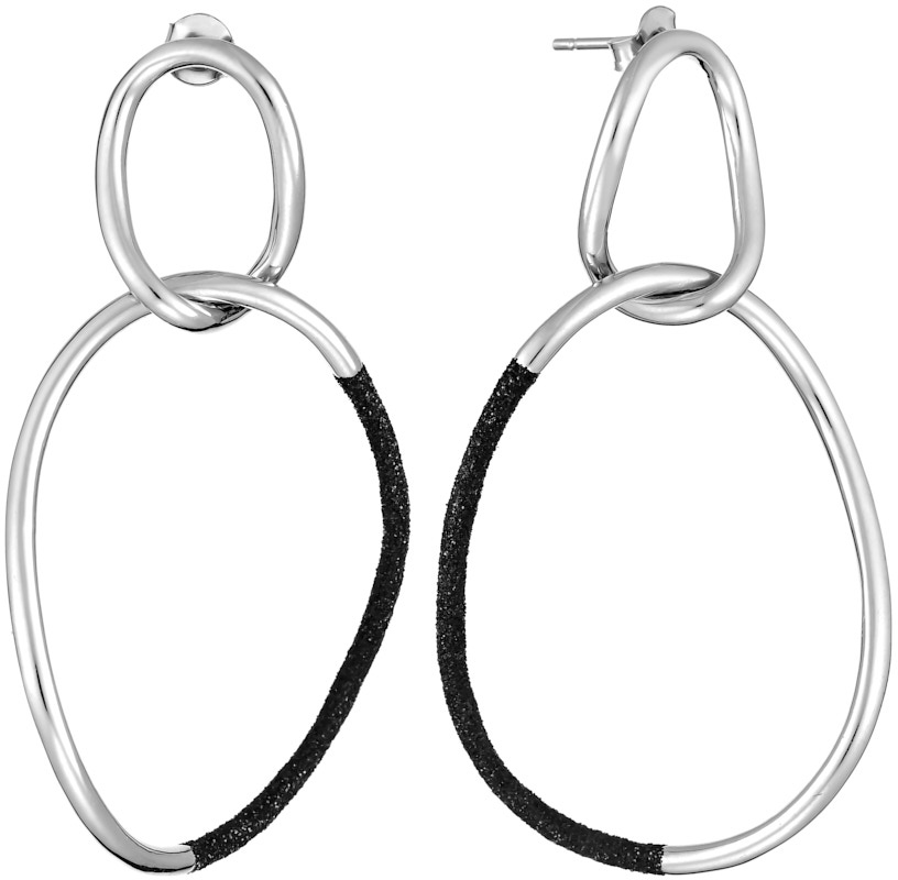 

Серьги из серебра с глиттером Fresh Jewelry Gl-E2560-2-X-W-X-X-B, Gl-E2560-2-X-W-X-X-B
