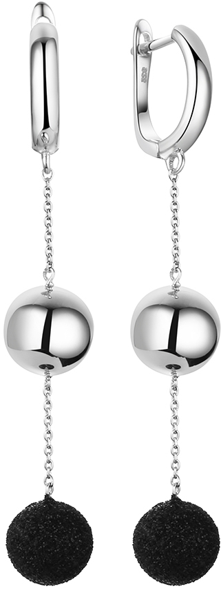 

Серьги из серебра с глиттером Fresh Jewelry Gl-E02557-X-W-X-X-B, Gl-E02557-X-W-X-X-B