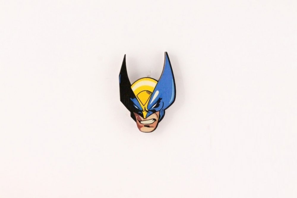 

Значок «Marvel. Росомаха (жёлто-голубой)»