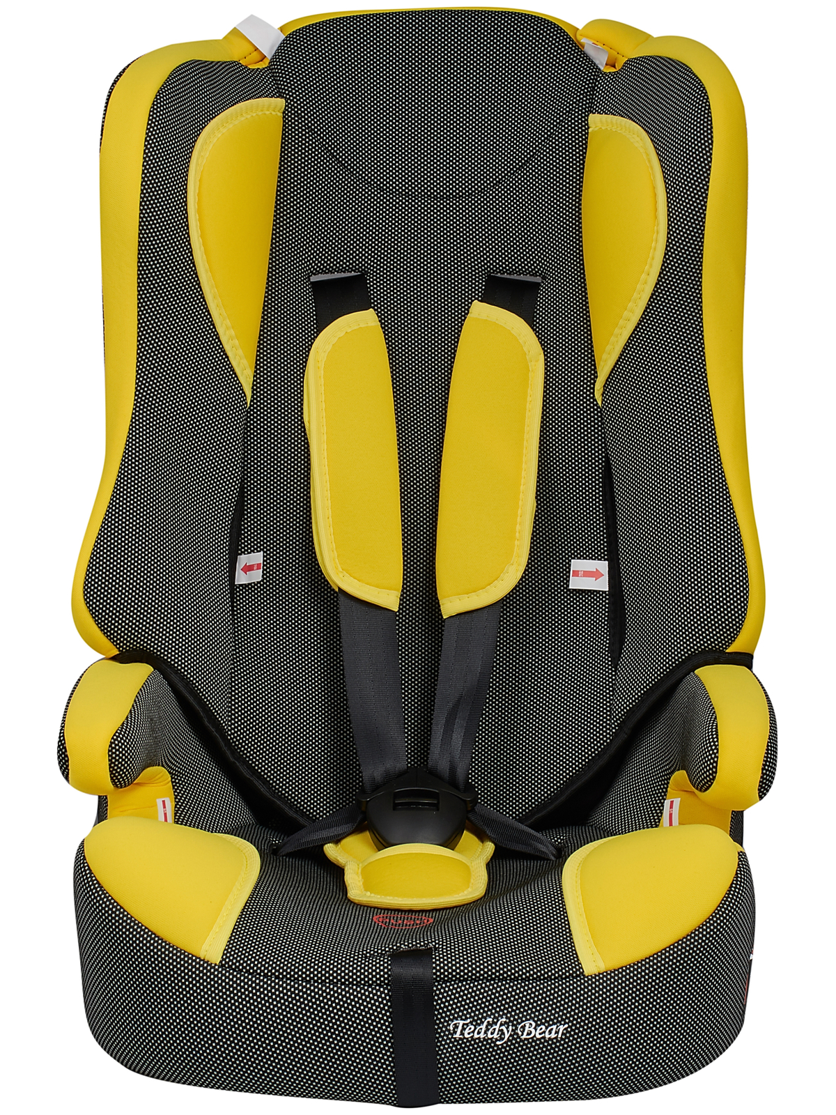 

Автокресло Teddy Bear 513 RF без вкладыша жёлтый, гр 1/2/3, 9-36кг, Желтый, 513R