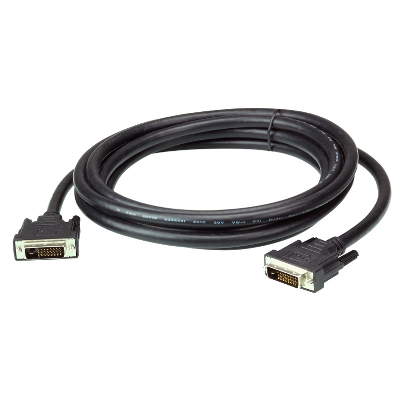 

Кабель Aten DVI-DVI вилка-вилка 3м (2L-7D03DD) черный